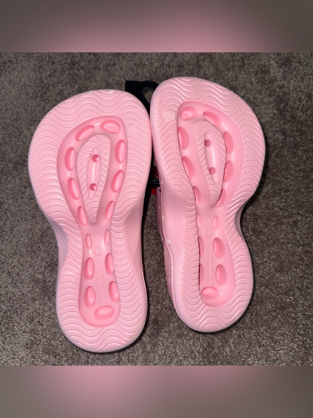 Strawberry Shortcake Womens Double Strap Platform Sandals sz 6 8 9 ✨ - Picture 3 of 4